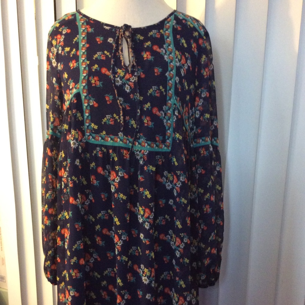 Boho knee Length Dress